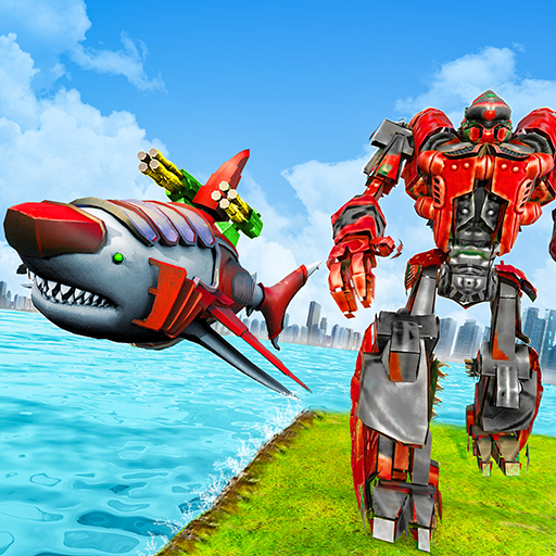 Wild Robot Shark Attack Simulator icon