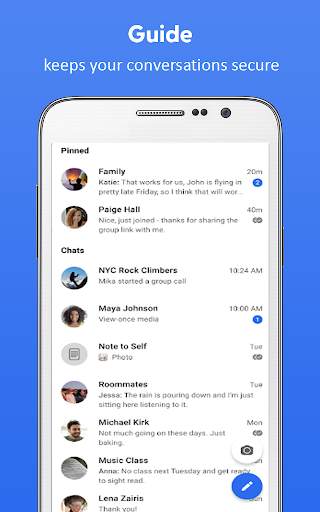 Guide Signal private messenger screenshot 1