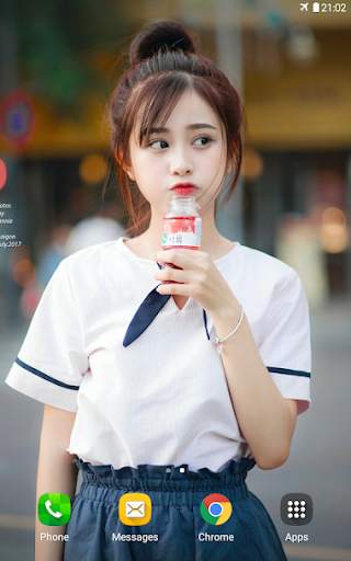 Beautiful! Girl Wallpaper screenshot 2