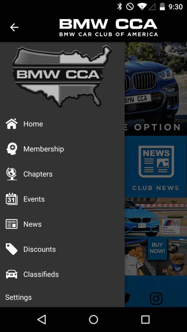 BMW Car Club of America screenshot 2