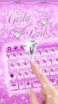 Rosy Glitter Keypad скриншот 2