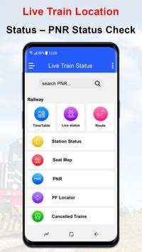 Train Enquiry, Live Train, Seat - PNR Status screenshot 1