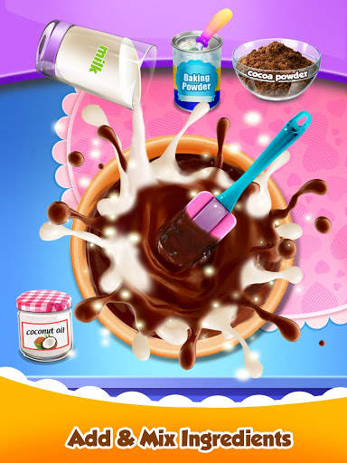 Chocolate Cake - Sweet Desserts Food Maker screenshot 1