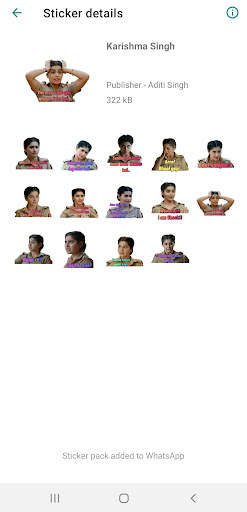 MaddamSir Whatsapp Stickers screenshot 4
