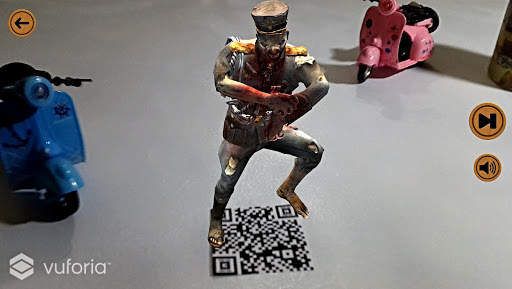 Dancing Zombie AR screenshot 1