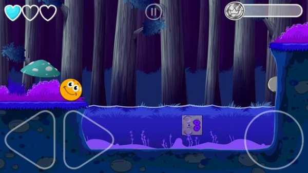 Funny Blue Ball Journey screenshot 11