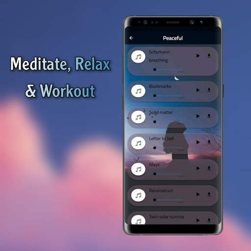 Relax Music: Meditate, Calm, Sleep & Workout screenshot 2