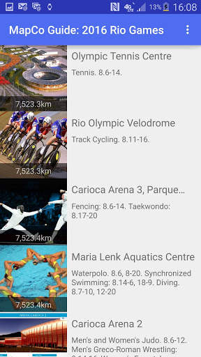 MapCo Guide: 2016 Rio Games screenshot 2