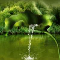 Leaf Fountain Live Wallpaper on 9Apps