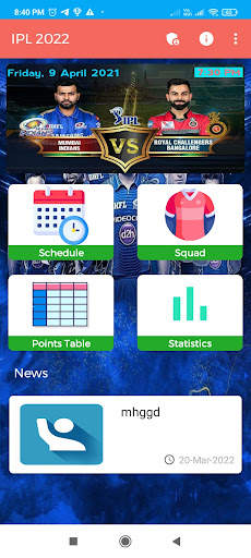Tata IPL 2022 Live Cricket Tv screenshot 1