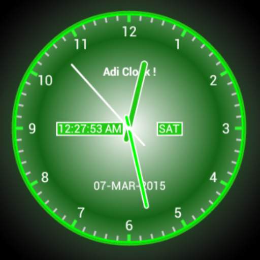 Adi AnalogClock Live Wallpaper 1.11