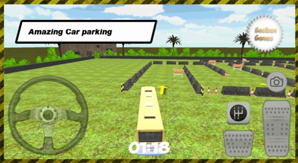 Parkir 3D Bus Mobil screenshot 1