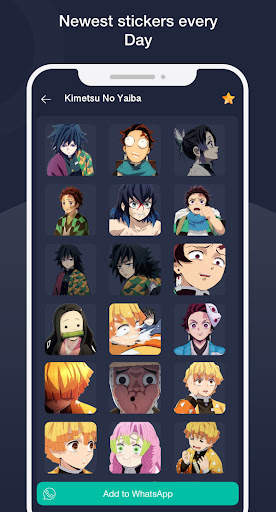 Anime Stickers for Whatsapp screenshot 8