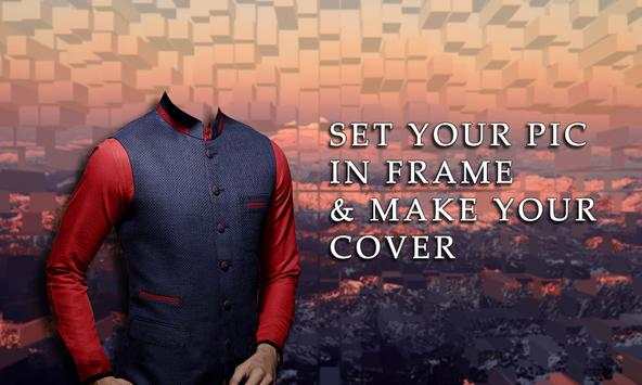 Modi Jacket Photo Frame Editor screenshot 5
