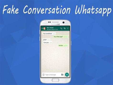 Fake Conversation For Whatsapp screenshot 3