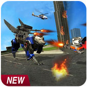 Police Helicopter : Crime City Cop Simulator Game icon