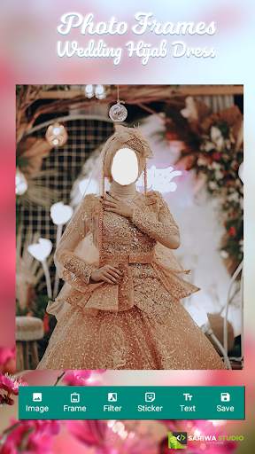 Wedding Hijab Photo Suit 2021 screenshot 4