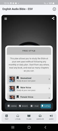 English Audio Bible: ESV screenshot 3