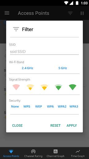 WiFi Analyzer (open-source) screenshot 14
