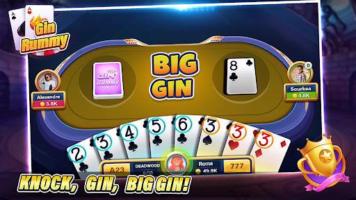 Gin Rummy - Card Game Offline 13 تصوير الشاشة
