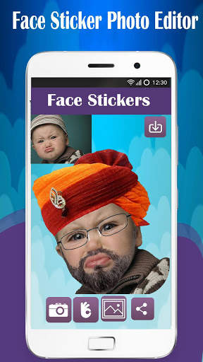 Face Stickers Photo Editor screenshot 2