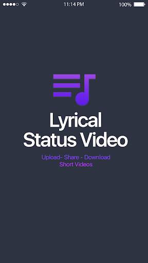 Lyrical Status video screenshot 1