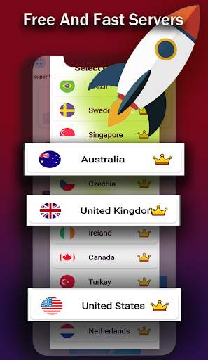 SuperVPN–Super VPN Unlimited Free VPN Proxy Maste screenshot 4