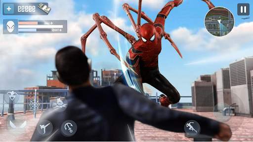 Mutant Spider Hero: Miami Rope hero Game скриншот 1