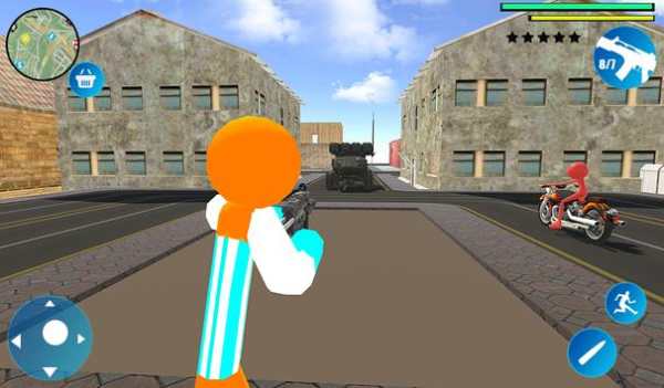 Captain Hero Stickman Vegas Crime screenshot 12