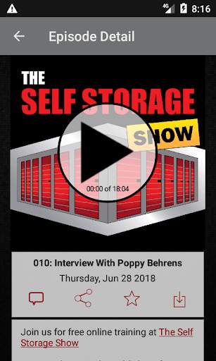 The Self Storage Show App screenshot 1