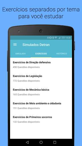 Simulados Detran - Provas e simulado para CNH screenshot 2