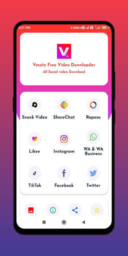 Vmate Video Downloader 2020-Fast video download screenshot 3