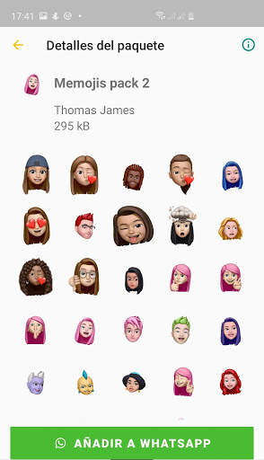 Nouveaux autocollants emoji 3D WAstickerapps screenshot 2