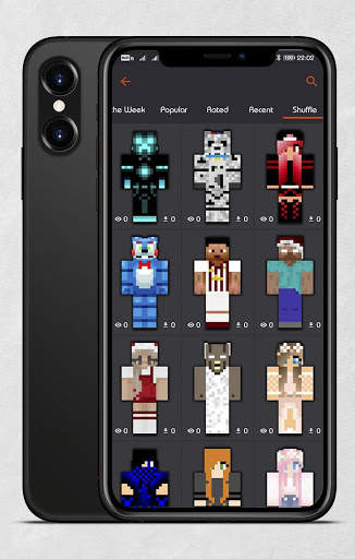 3D HD Skin Stealer for Minecraft PE screenshot 5