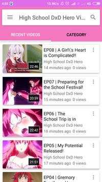 High School DxD Hero Video 2 تصوير الشاشة