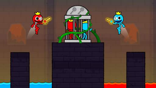 Red and Blue Stickman 2 screenshot 8