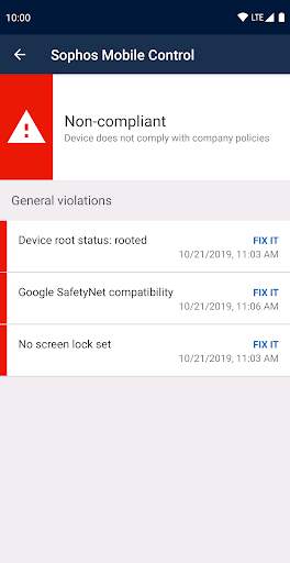 Sophos Mobile Control screenshot 4