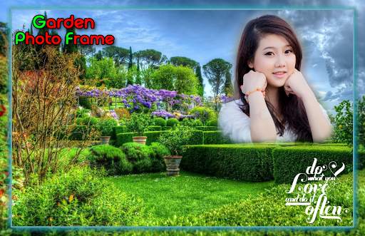 Garden Photo Frames screenshot 1