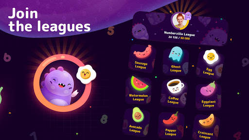 Numberzilla - Number Games 16 تصوير الشاشة