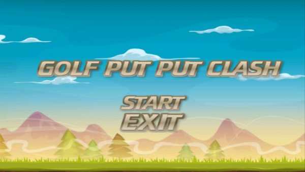 Golf Put Put Clash screenshot 1