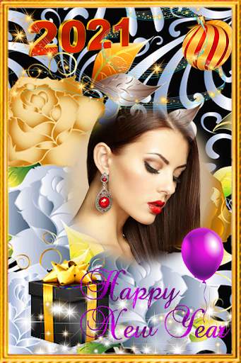 New Year Photo Frames - New Year Wishes 2021 screenshot 1