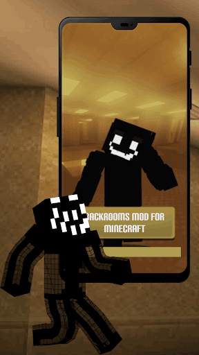 Backrooms Mod for Minecraft screenshot 1