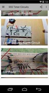 555 Timer Circuits Projects screenshot 4