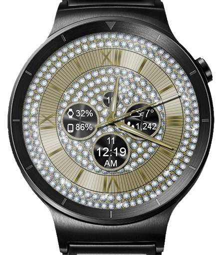 Diamond Bling HD WatchFace Widget & Live Wallpaper screenshot 14
