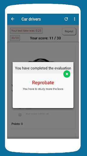 Practice driving test for CA screenshot 1