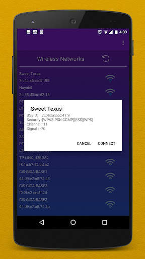 WPS wifi connect -wps wpa connect screenshot 1