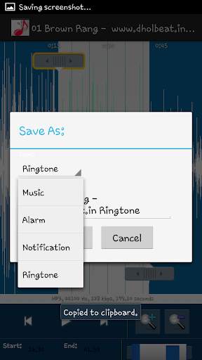 MP3 Cutter & Ringtone Maker screenshot 3