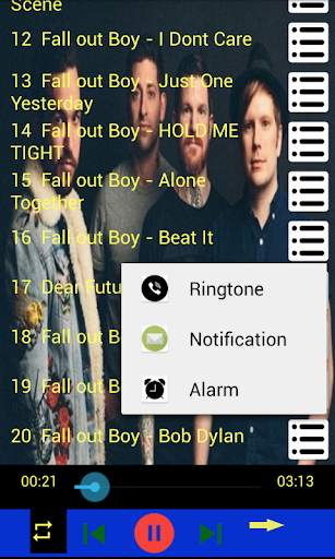 Fall out Boy Ringtones | songs offline screenshot 2