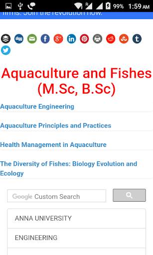 Aquaculture Study App screenshot 1