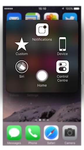 assistive touch iOS 14 3 تصوير الشاشة
